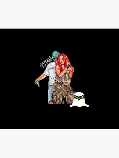 Feid And Karol G T-Shirt | Ferxxo Sticker With La Bichota - Feid And Karol G Tapestry Official Feid Merch