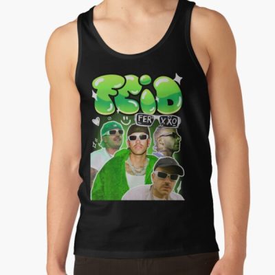 Feid Ferxxo Vintage Retro Design Tank Top Official Feid Merch