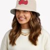 Feid Logo (Red) Bucket Hat Official Feid Merch