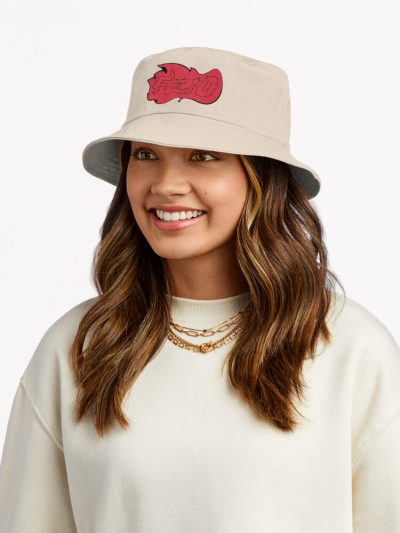 Feid Logo (Red) Bucket Hat Official Feid Merch