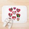 Ferxxo Sixdo Feid Hearts Bath Mat Official Feid Merch