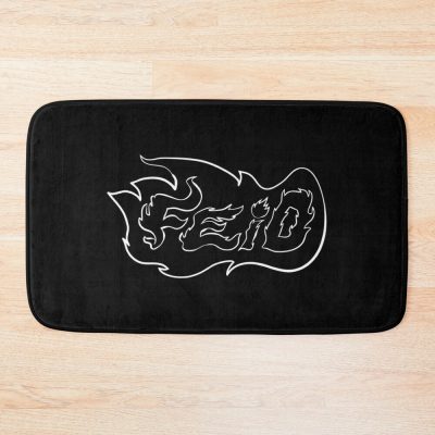 Feid Merch Feid Fire Bath Mat Official Feid Merch