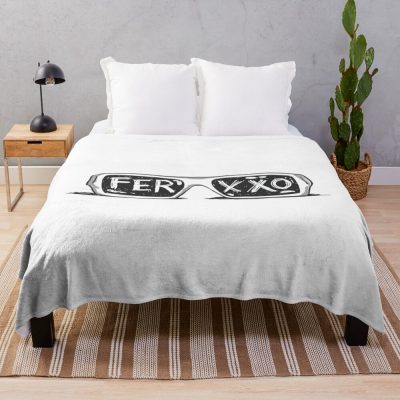 Feid-Ferxxo Glasses Throw Blanket Official Feid Merch