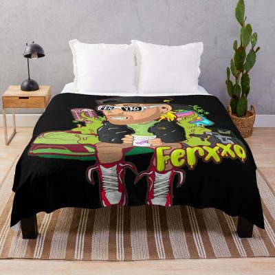 Feid Ferxxo Throw Blanket Official Feid Merch