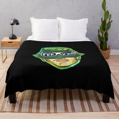 Design Feid Ferxxo Throw Blanket Official Feid Merch