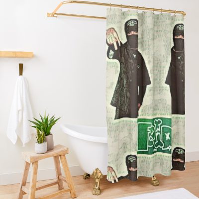 Feid Gangster Crew Shower Curtain Official Feid Merch