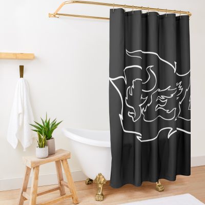 Feid Merch Feid Fire Shower Curtain Official Feid Merch