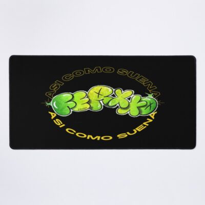 Ferxxo Sticker "As It Sounds" By Pintiita | Feid Animated Logo Mouse Pad Official Cow Anime Merch