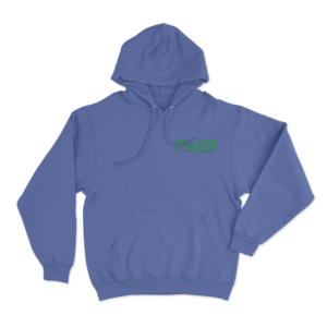 FEID Wordmark Unisex Hoodie Blue