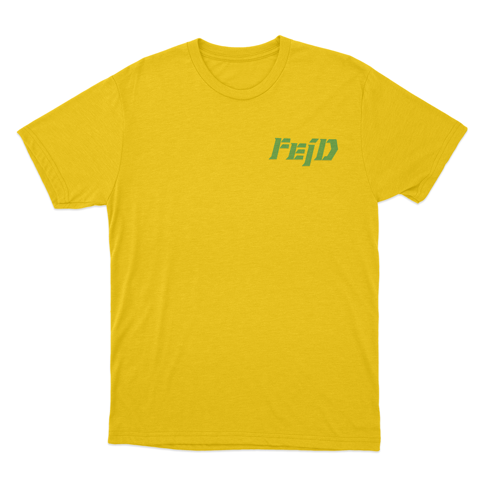 FEID Wordmark Unisex T Shirt Yellow FEID Wordmark Unisex T Shirt Yellow