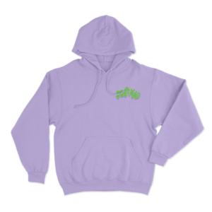 FERXXO Bubble Logo Unisex Hoodie Purple