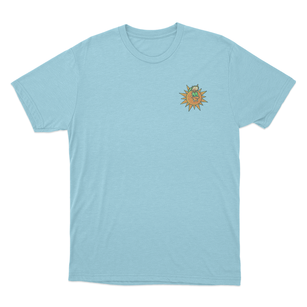 Ferxxo Sun Character Unisex T Shirt Sky Blue Ferxxo Sun Character Unisex T Shirt Sky Blue